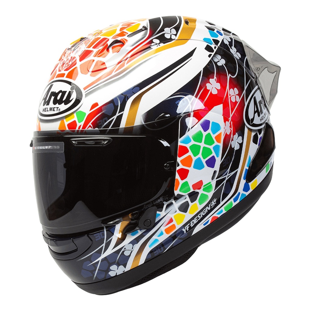 Arai RX-7V Evo Nakagami GP2 Replica Motorcycle Helmet