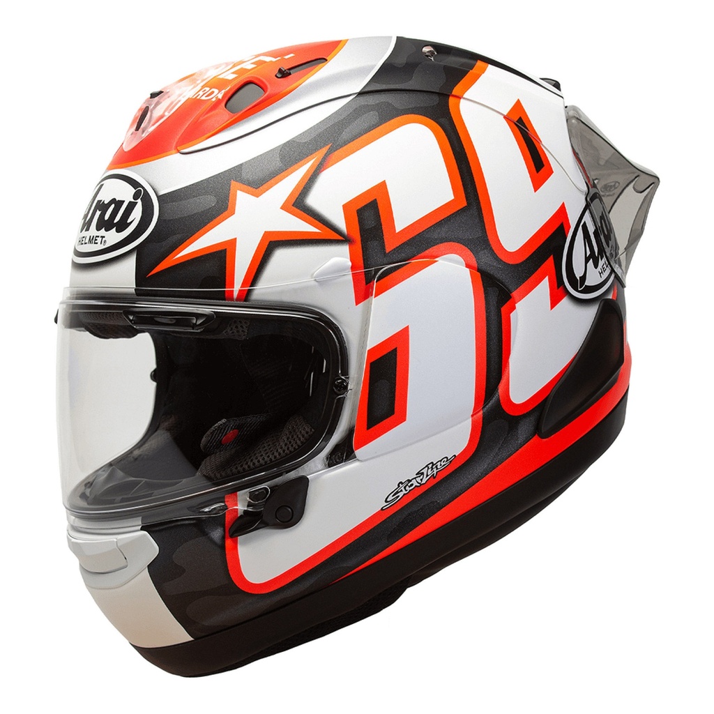 Arai RX-7V Evo Hayden Reset Replica Motorcycle Helmet