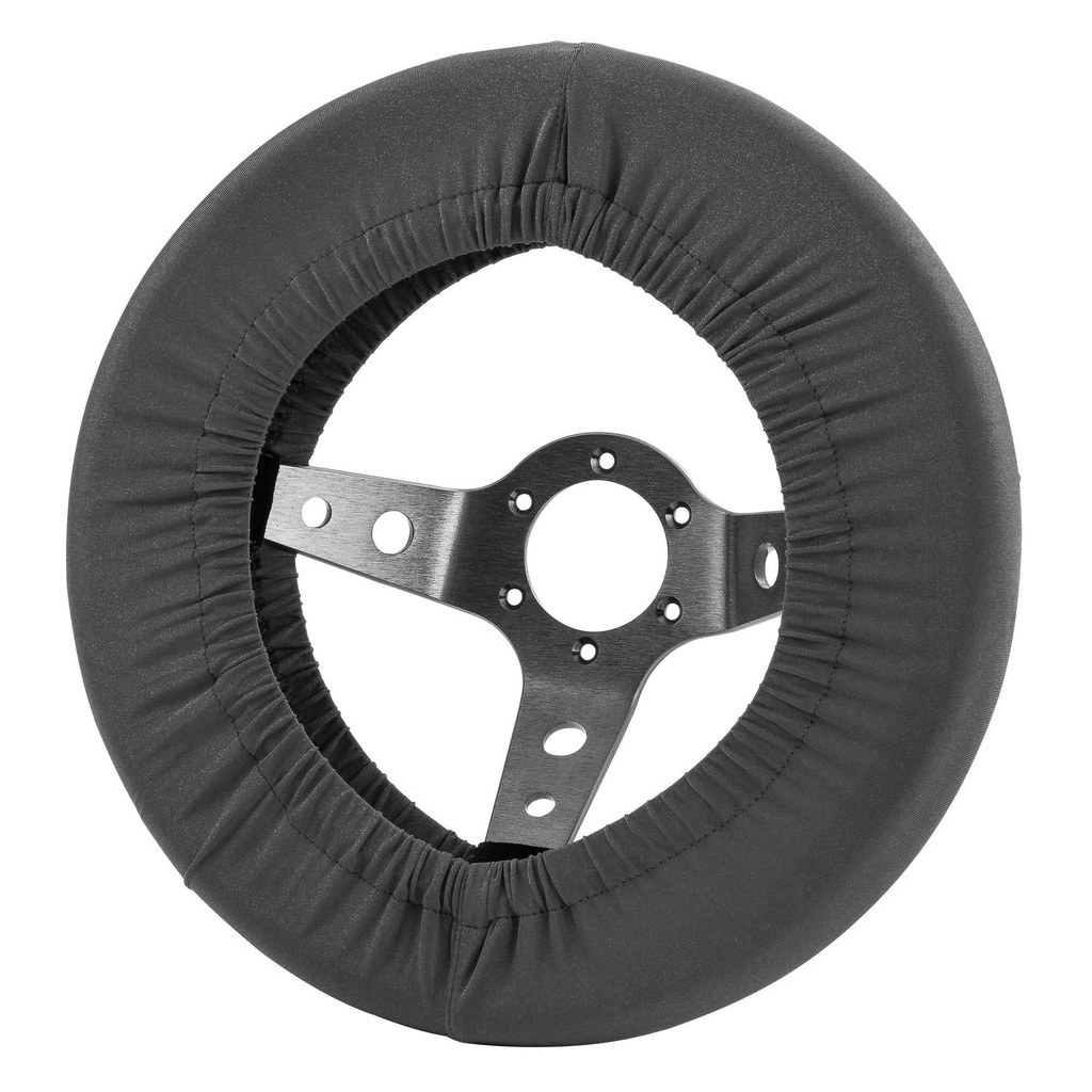 [241529-2206056] Motacorsa Steering Wheel Cover (Black)
