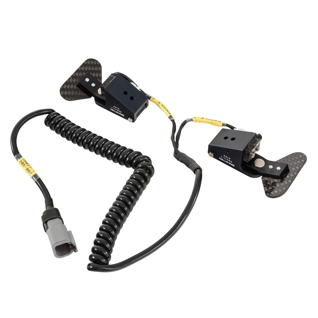 [SHFZB027-1] Shiftec Gear Shift Paddle With Curly Cable - Pair