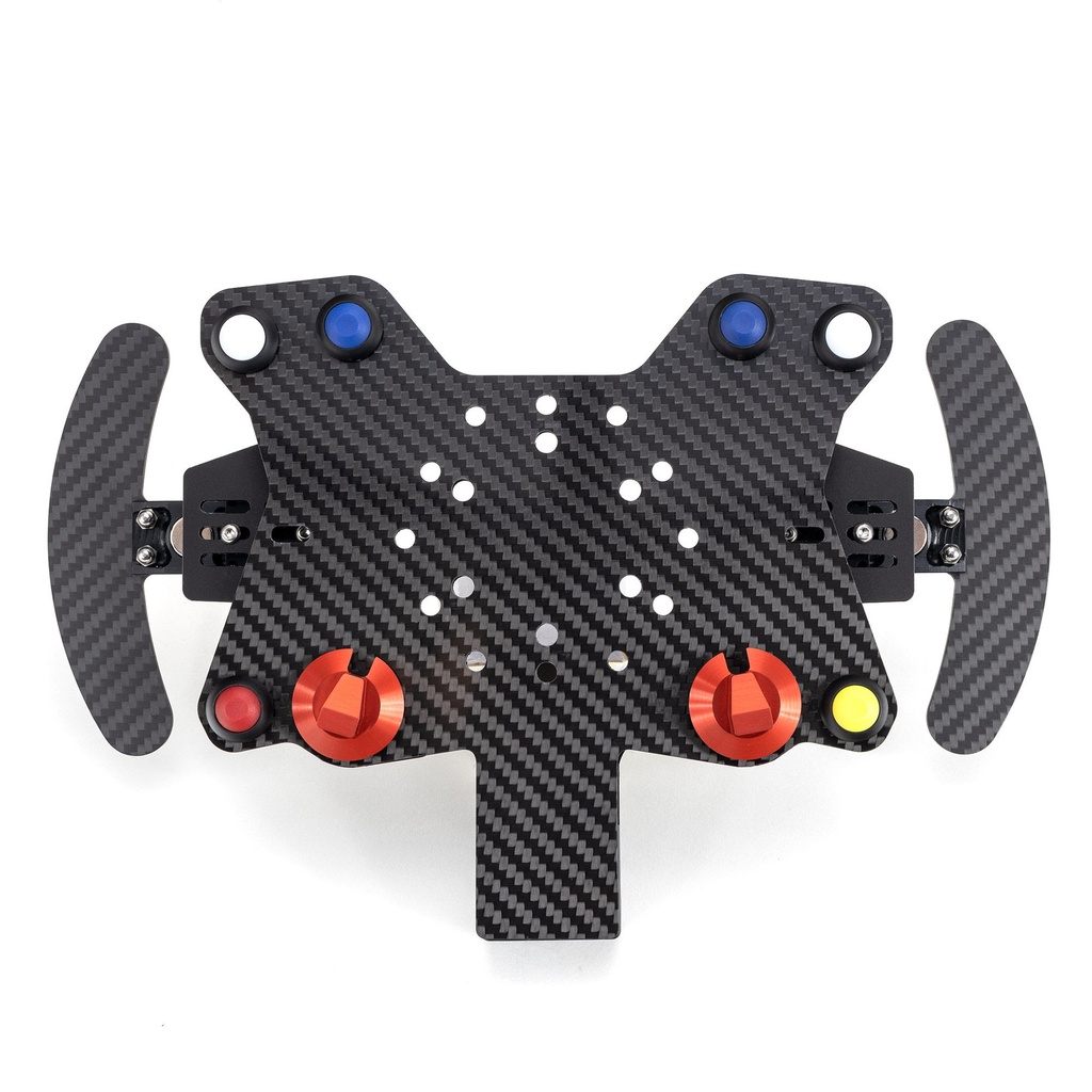 [AIMRBI-CWW-10-P] AIM Carbon Fibre Wireless Wheel 8 Button Plate With Paddle Shifters