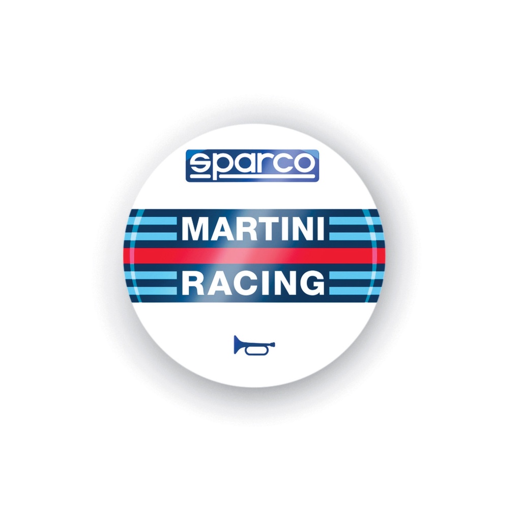 [SSW0159MR] Sparco Martini Racing Horn Push Decal