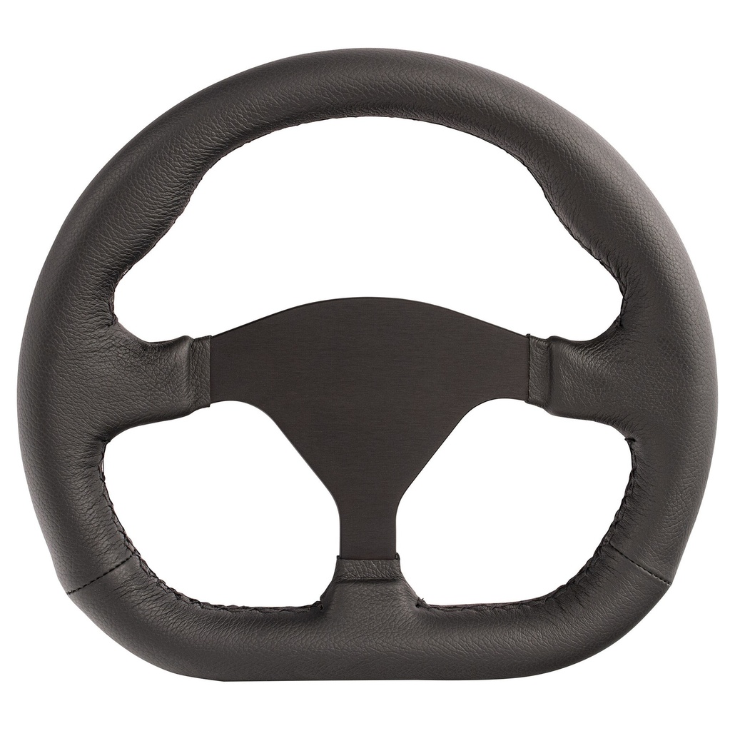 [7000089-2297321] Racetech D Shape Formula Steering Wheel (Suede)