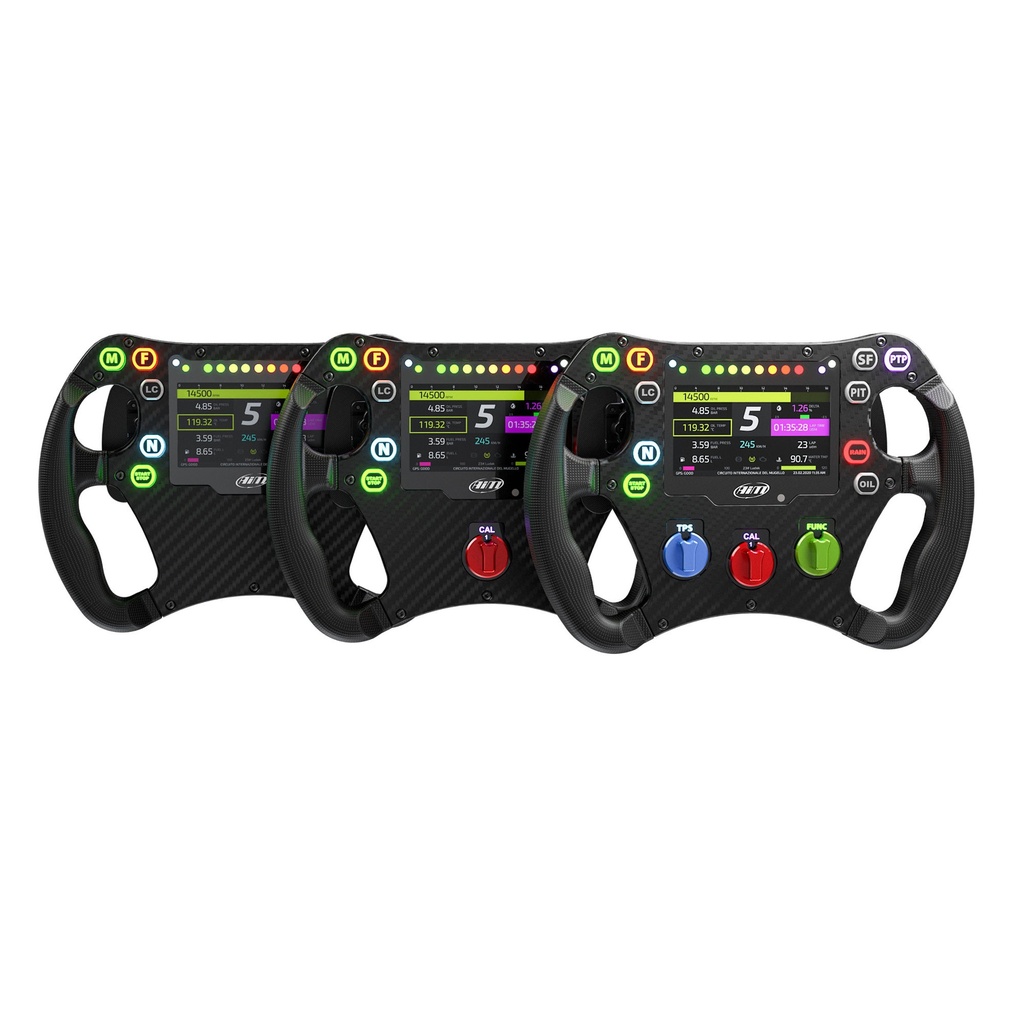 AIM SW4 270 Formula Steering Wheel (With Integrated Dash)