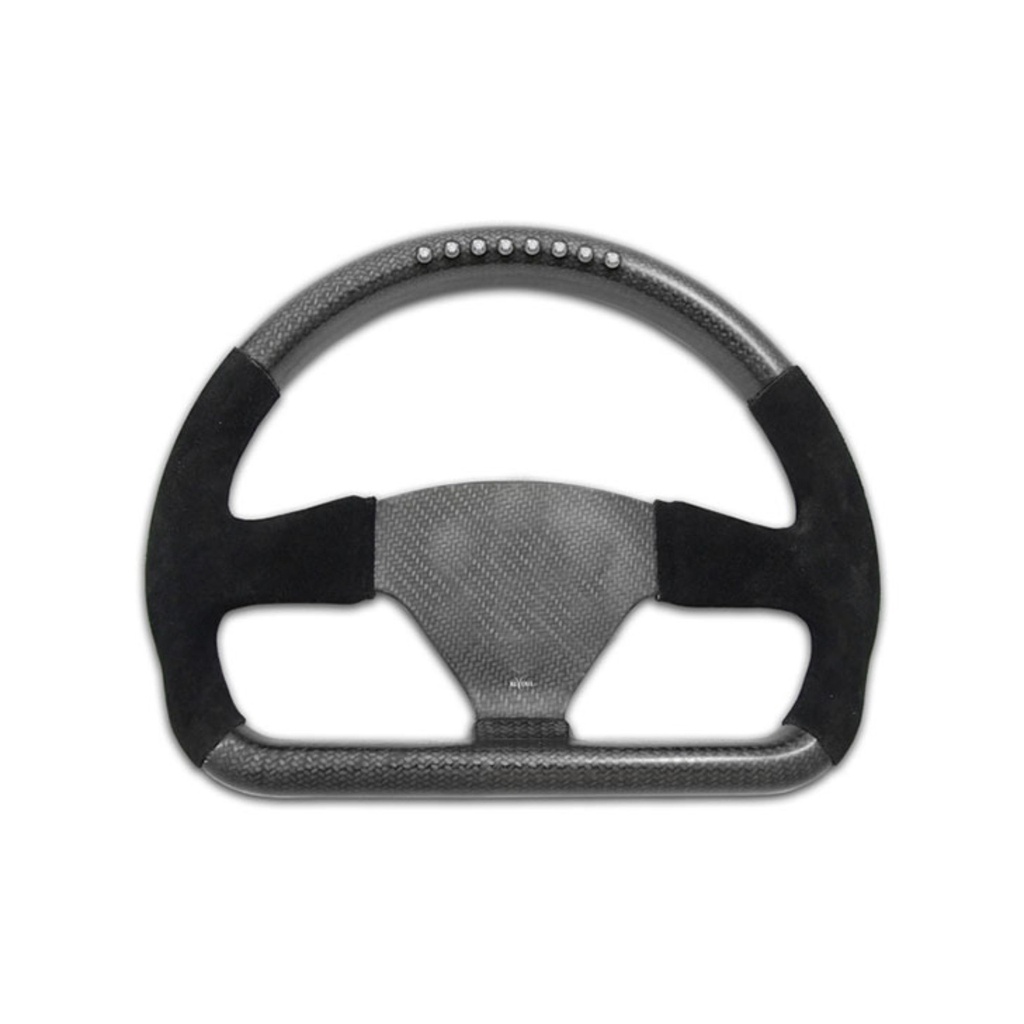 Reverie Rally Flat Bottom Steering Wheel With LED Shift Lights