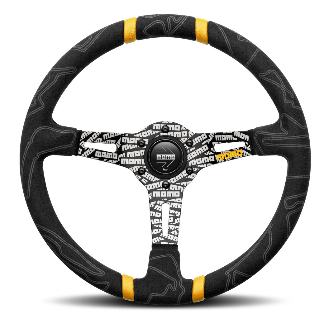 [7000368-2484977] Momo Ultra Steering Wheel (Black / Blue)