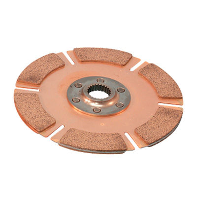 Tilton 7.25" Cerametallic Single Plate 6 Paddle Disc Pack