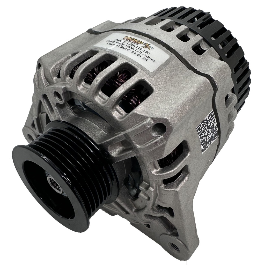 WOSP 200 Series 100A Rally Alternator - Millington Diamond Series I/II