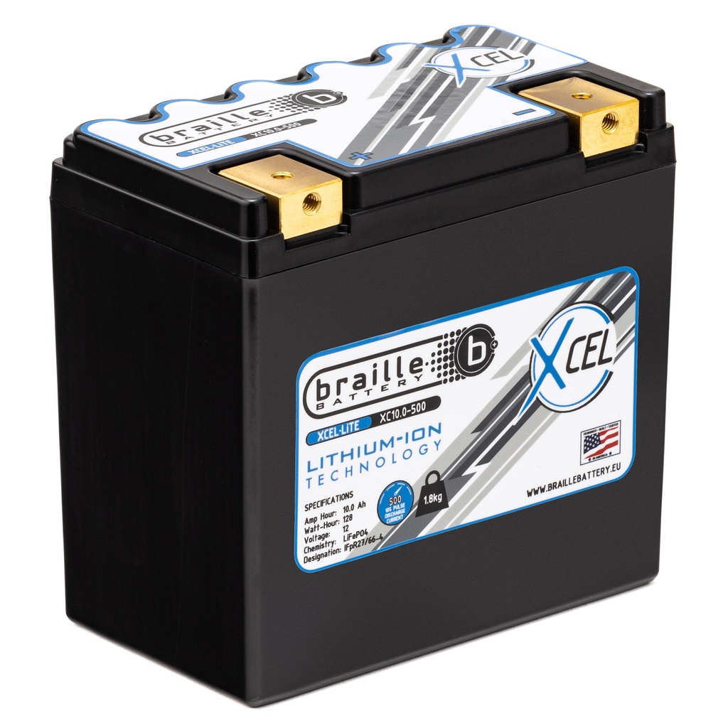 [7000852-3626826] Braille Xcel-Lite Lithium Battery (XC10.0-500L)