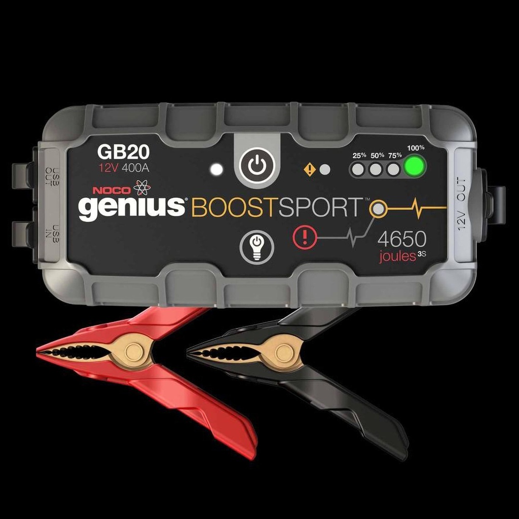 [BIC4204015] Noco GB20 400 Amp UltraSafe Lithium Jump Starter Power Bank