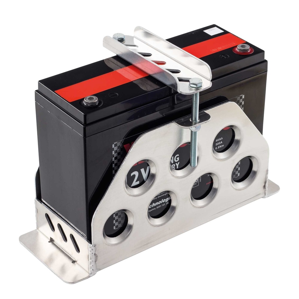 [246794-1872809] Race Safety Accessories Alloy Battery Tray (Red Top 30/40)