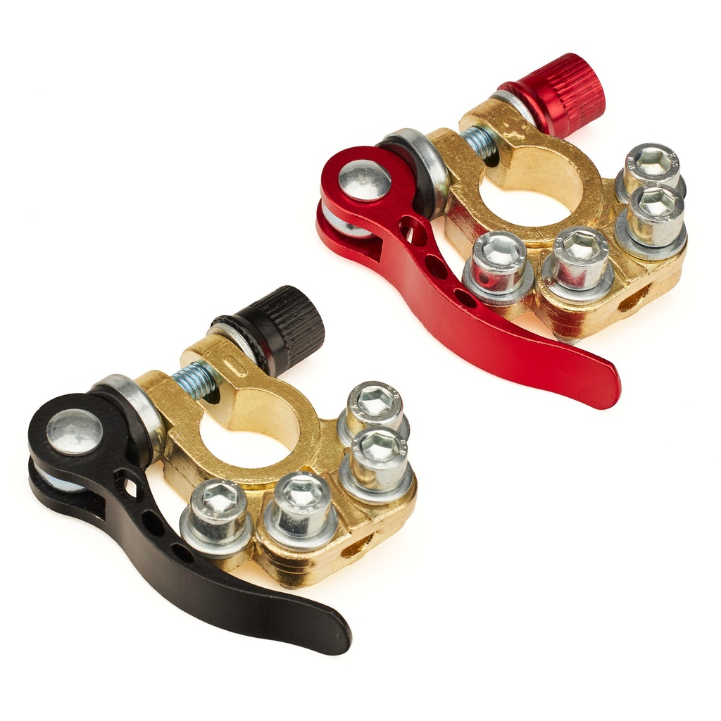 [APSQRBT1] Automotive Plumbing Solutions Quick Release Battery Terminals With Extra Takeoffs