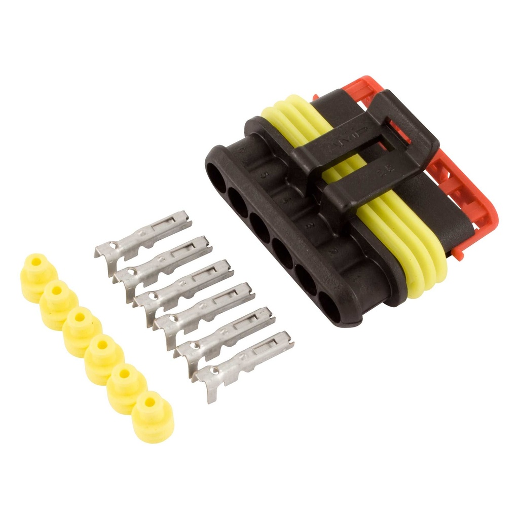 [240056-2297525] Auto Marine Super Seal Connectors (2 Way, Female)