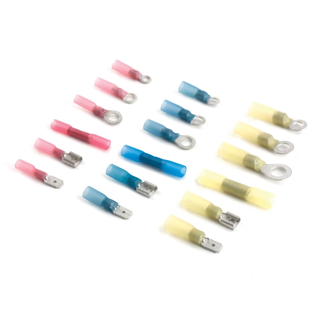 [253499-1872035] Auto Marine Heat Shrink Pre Insulated Terminals (Ring 5.3mm, 0.5-1.5)