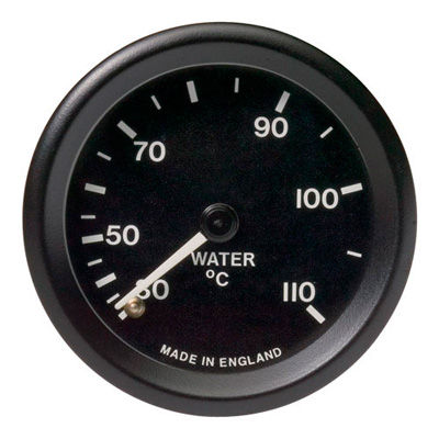 [245517-1905865] Mocal Water Temperature Mechanical Gauge (Black)