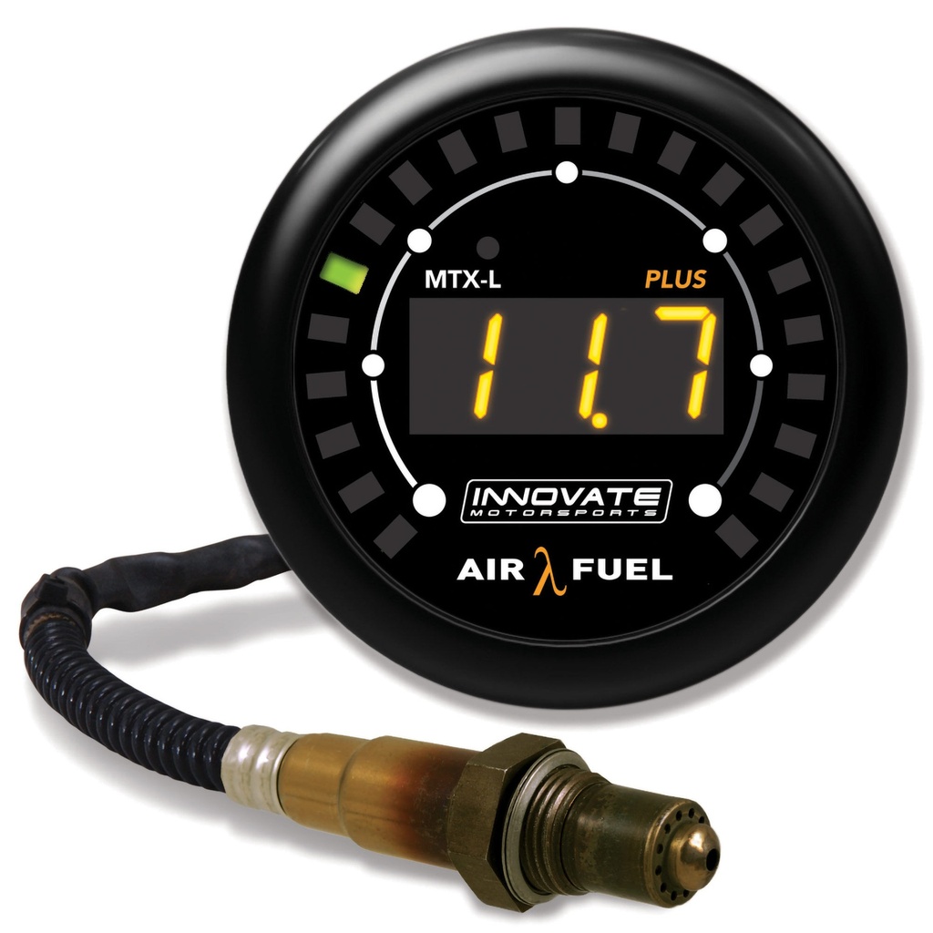 [2005115-2016727] Innovate Motorsports MTX-L Plus Wideband Air / Fuel Ratio Gauge (8ft Cable Length)