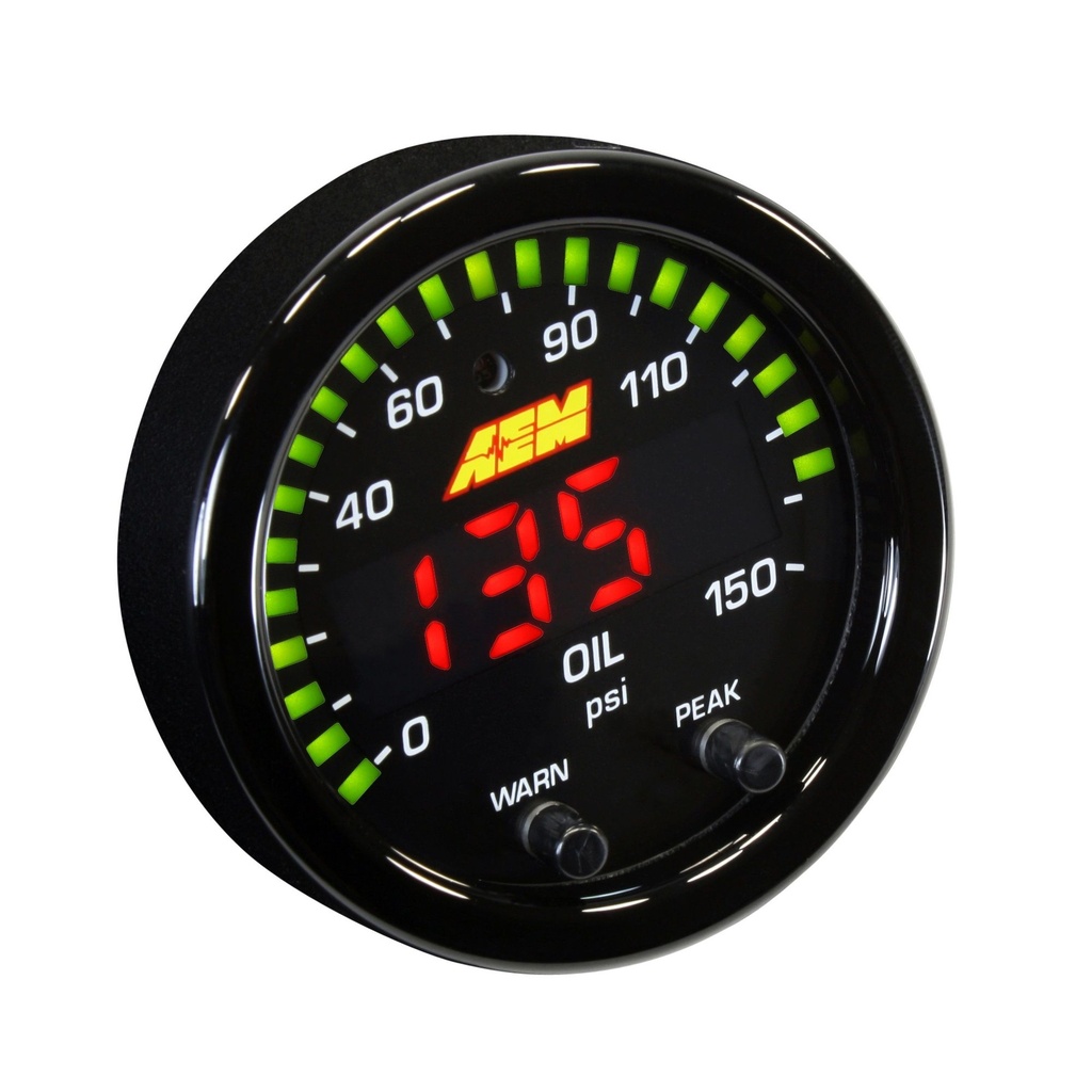 [AEM30-0307] AEM Electronics X Series Oil Pressure Gauge