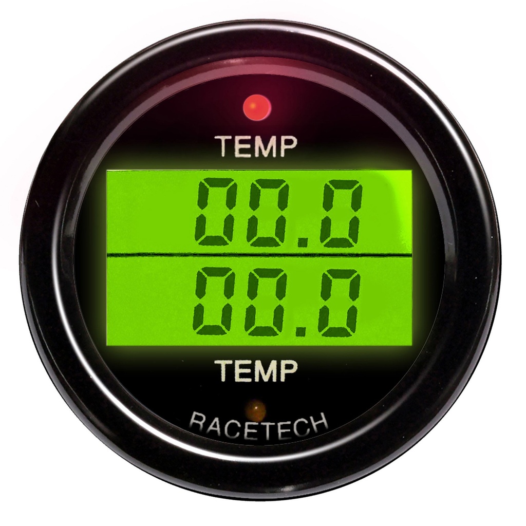 [7000840-3430453] Racetech Temperature - Temperature Dual Gauge