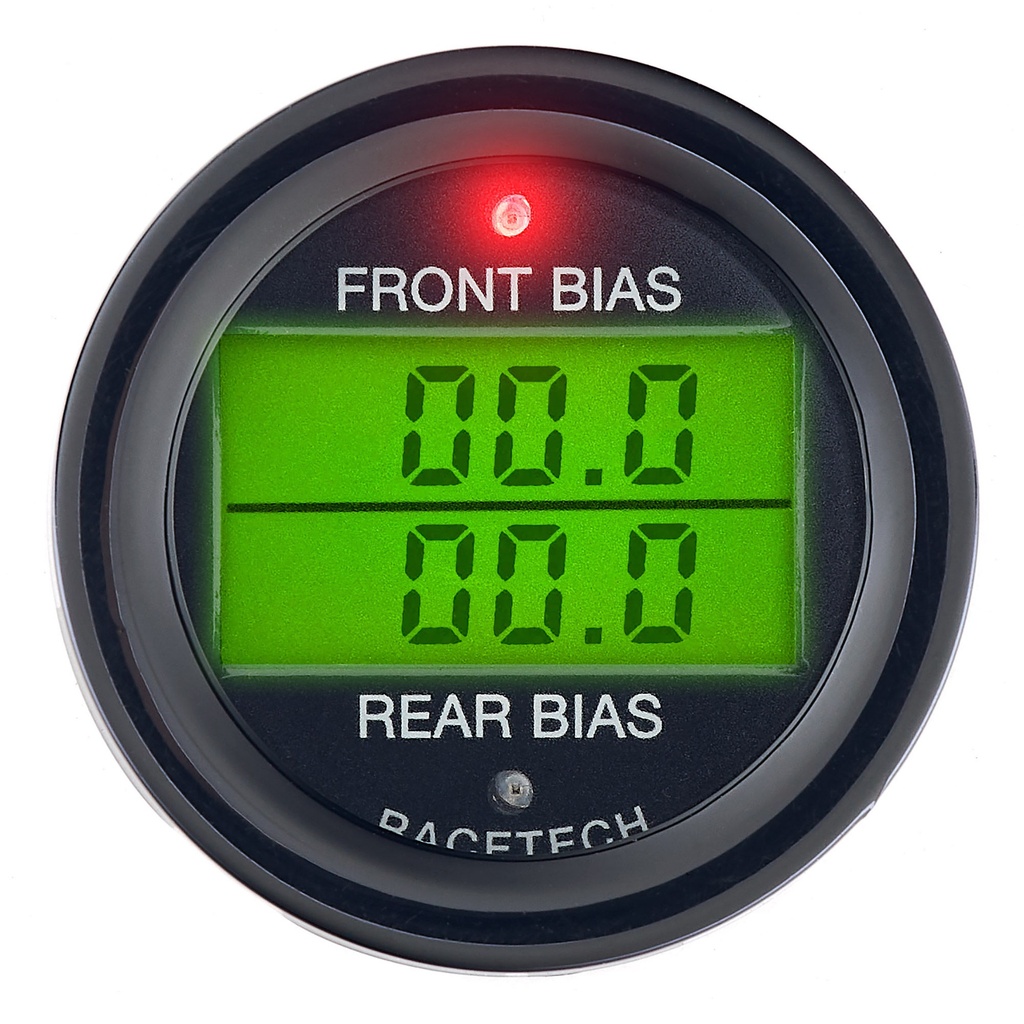 [246428-3429737] Racetech Brake Bias Gauge (Black)