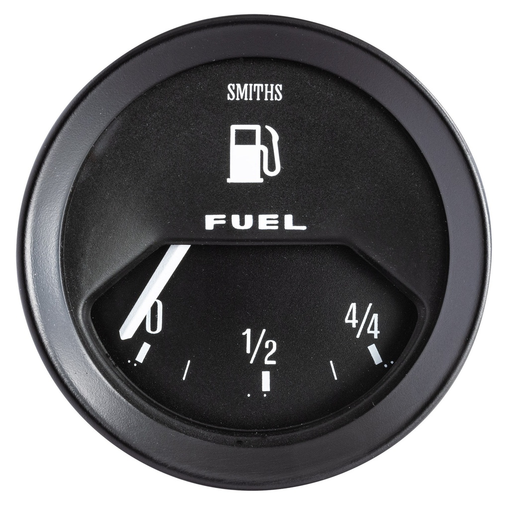 [248779-1905857] Smiths Classic Electrical Fuel Level Gauge (Black, Chrome)