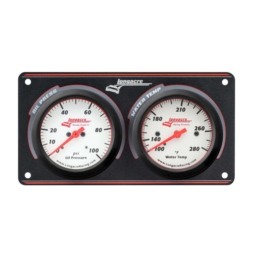 [774506-3620592] Longacre Sportsman Gauge Panel With Gauges (OP/WT)