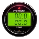 Racetech Pressure - Temperature Dual Gauge