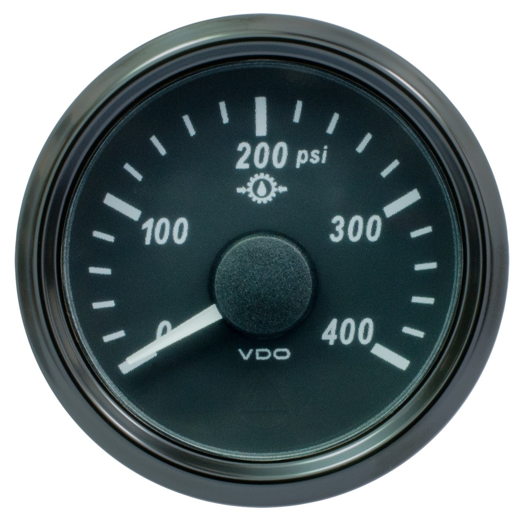 VDO Singleviu Gear Oil Pressure Gauge Electrical