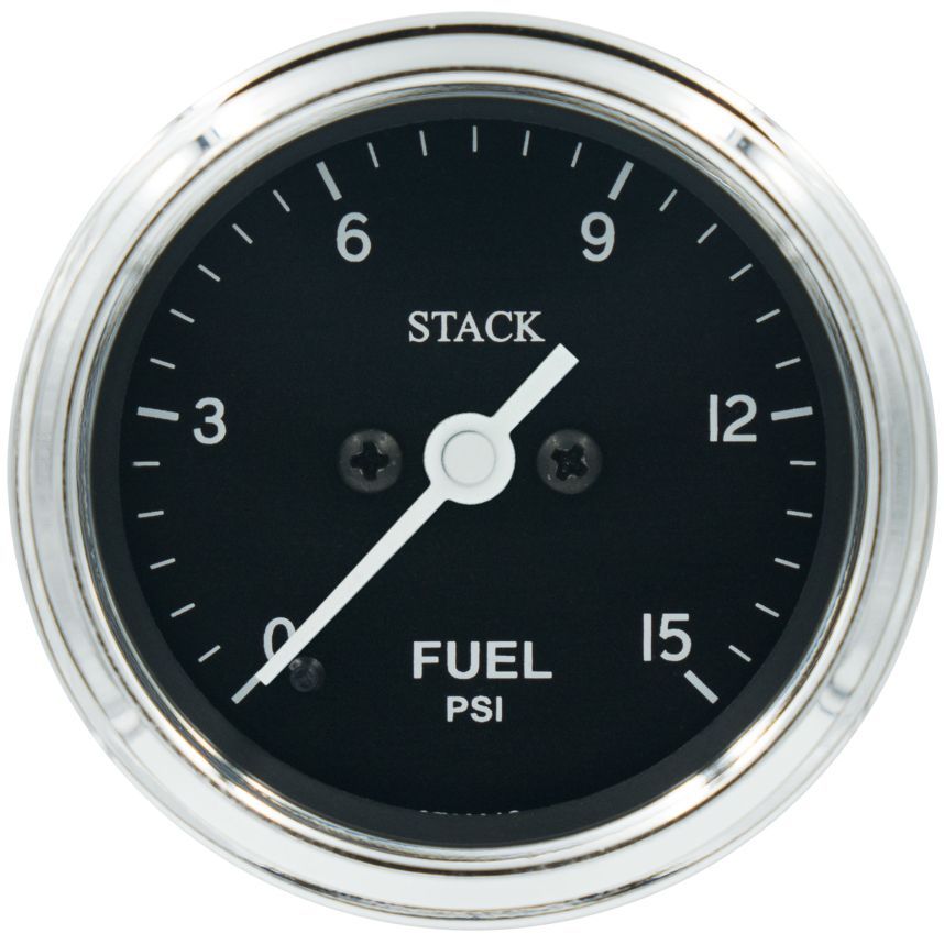 Stack Classic Pro Stepper Motor Fuel Pressure Gauge For Low Pressure Systems