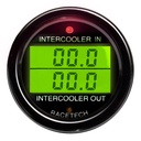 Racetech Intercooler In-Out Dual Gauge