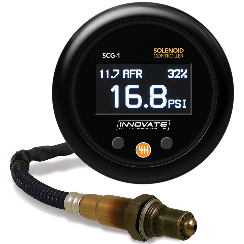 Innovate Motorsports SCG-1 Solenoid Boost Controller / Wideband 02 Gauge