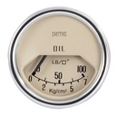 Smiths Classic Mini Mechanical Oil Pressure Gauge