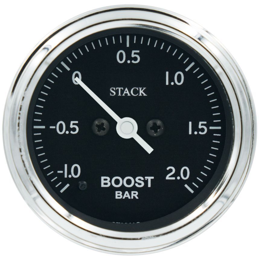 Stack Classic Pro Stepper Motor Turbo Boost Pressure Gauge