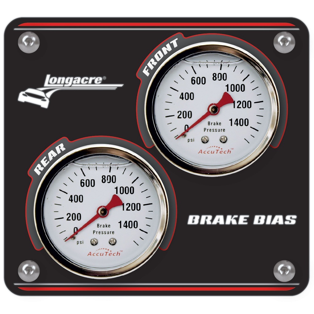 [LON44124] Longacre Brake Balance Gauges Mini Panel