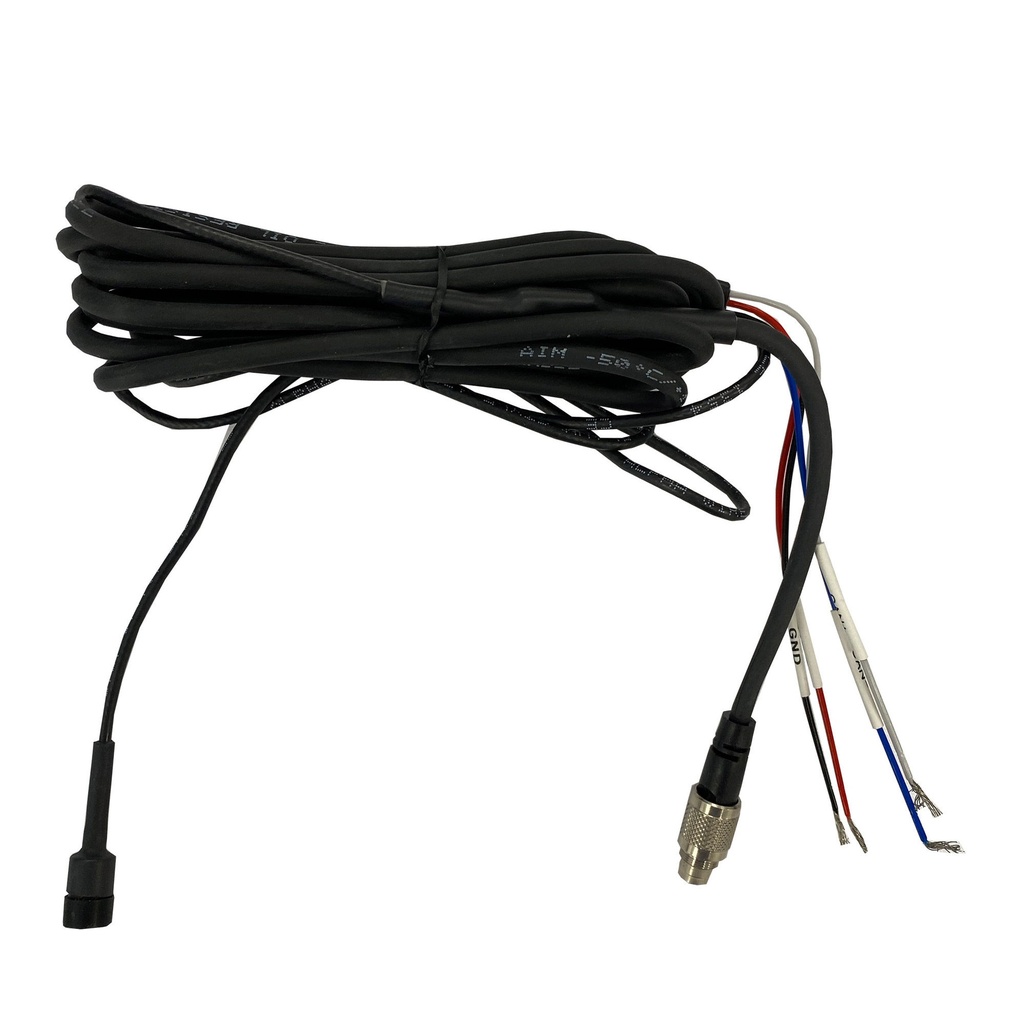 [2013508-2225711] AIM SmartyCam GP HD /3 Corsa/3 GP ECU CAN, Power & External Mic Cable (2m, 3.5mm Female Jack Plug)