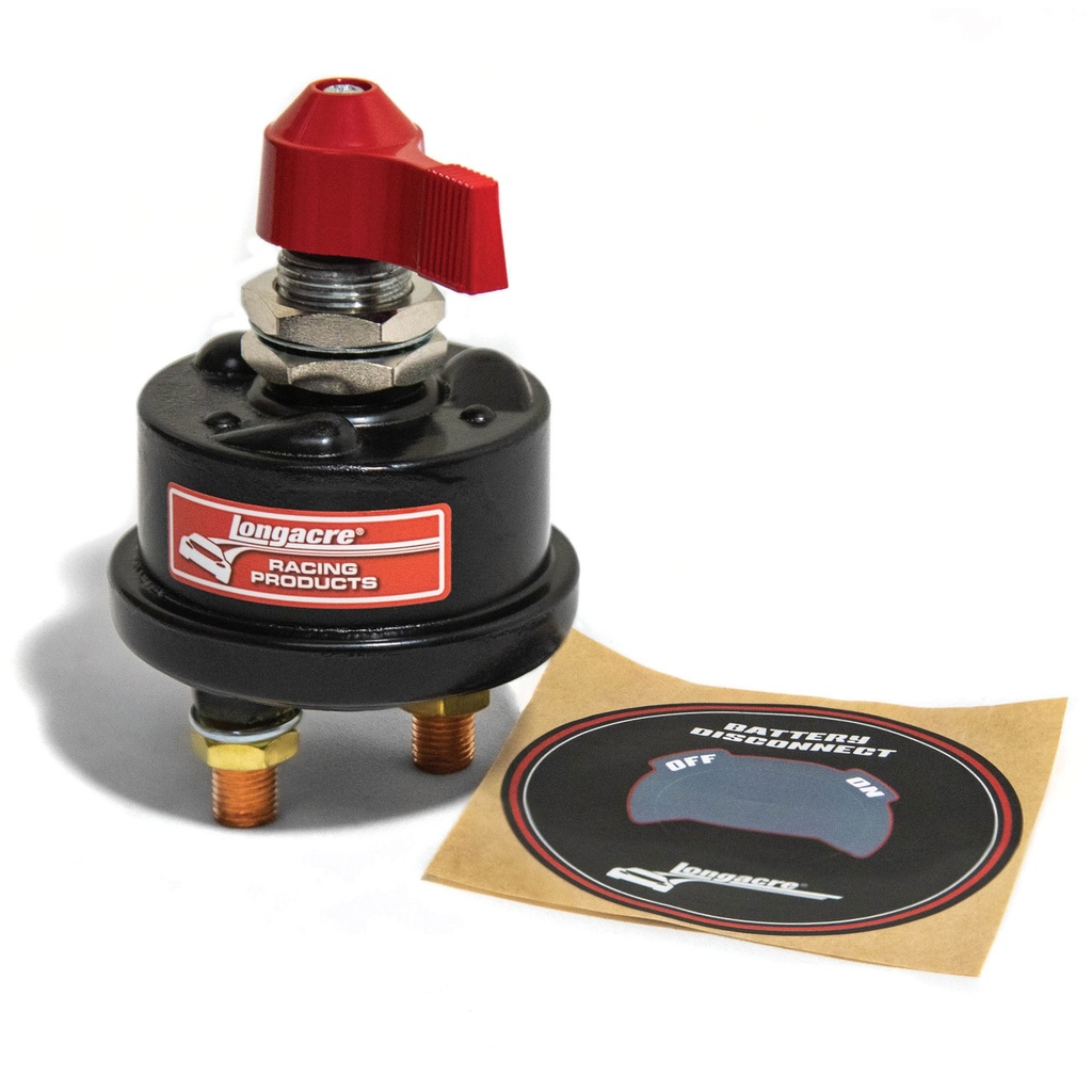 [244477-1873463] Longacre Waterproof Battery Master Switch (2 Terminal Weatherproof)