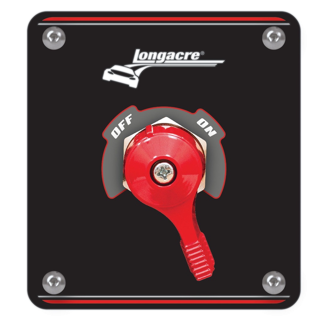 Longacre Battery Master Switch - Black Panel