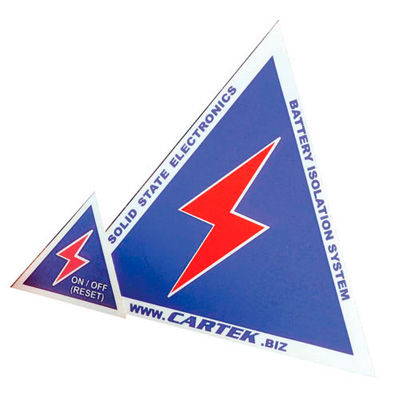 Cartek Safety Stickers