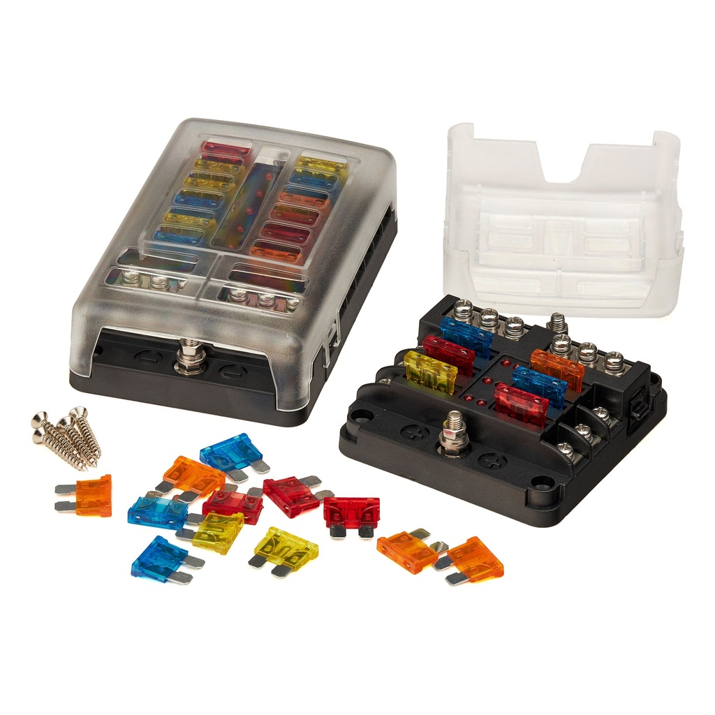 APS Fused Power Distribution Board (Fuse Box) With LED Indicator