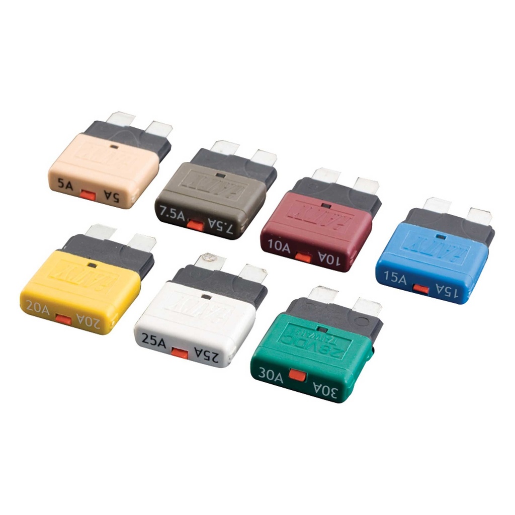 [253317-1706566] Auto Marine Circuit Breaker Blade Fuses (5 Amp)