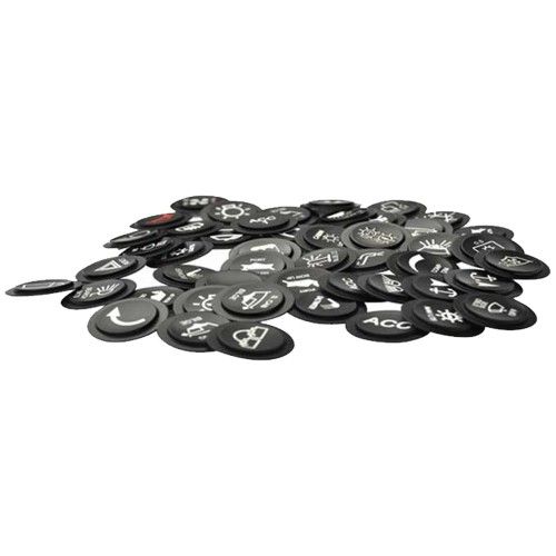 AIM CAN Keypad Latched Inserts With Laser Etched Icons
