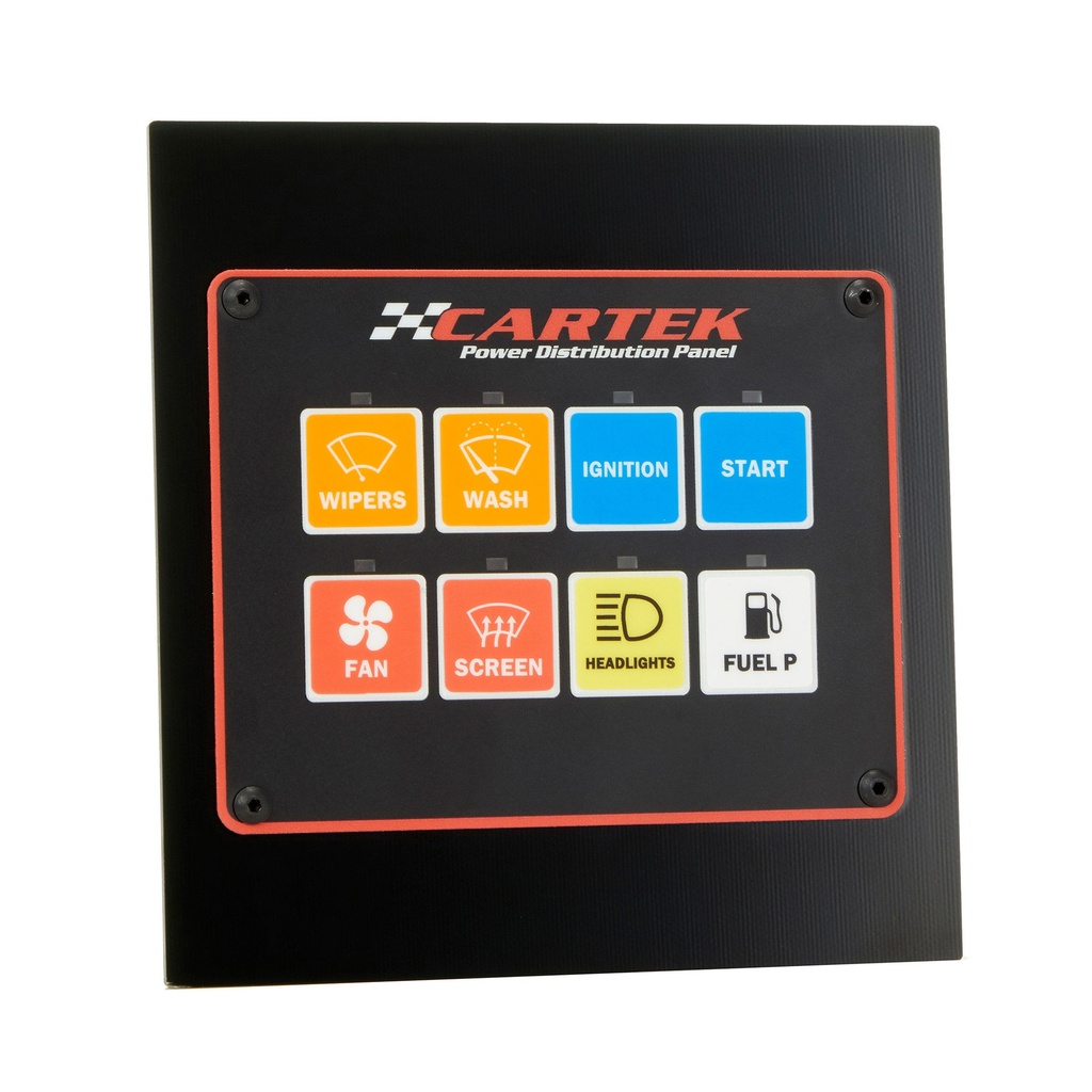 Cartek Power Distribution Panel - 8 Channel