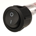 Automotive Plumbing Solutions Round Mini Rocker Switch