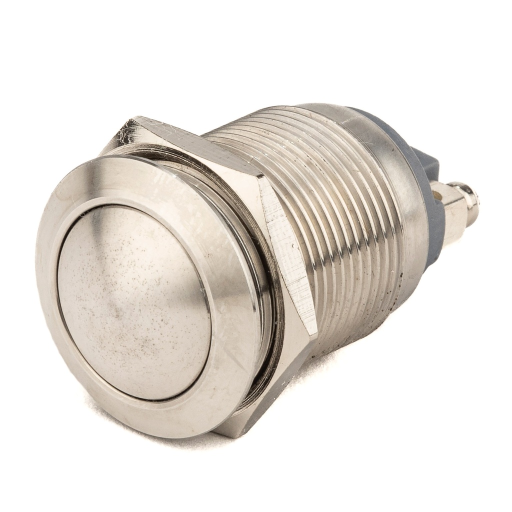 Demon Tweeks Stainless Steel Push Button Momentary Switch