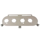 Pipercross PX600 Large Twin Carburettor/Throttle Body Baseplate