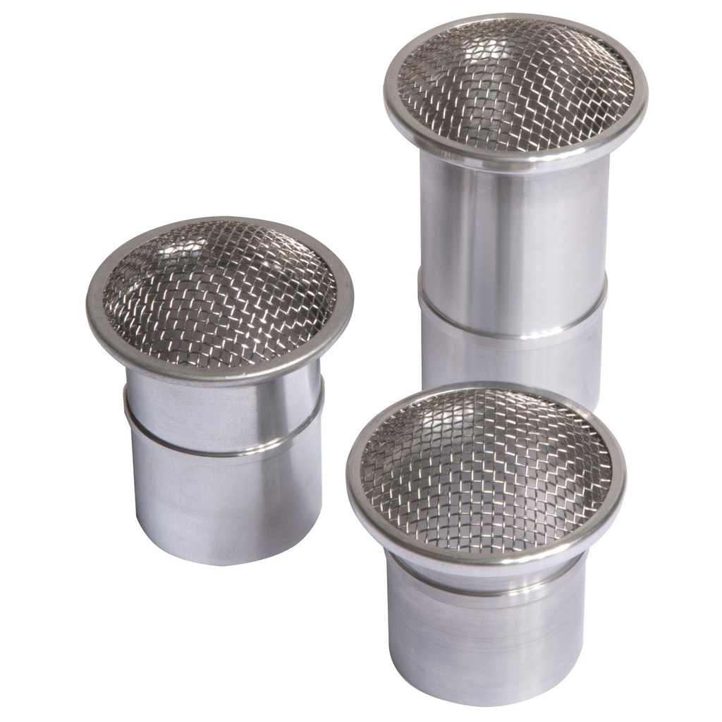 Webcon Aluminium Mesh Air Horns For Weber DCOE Carburettors