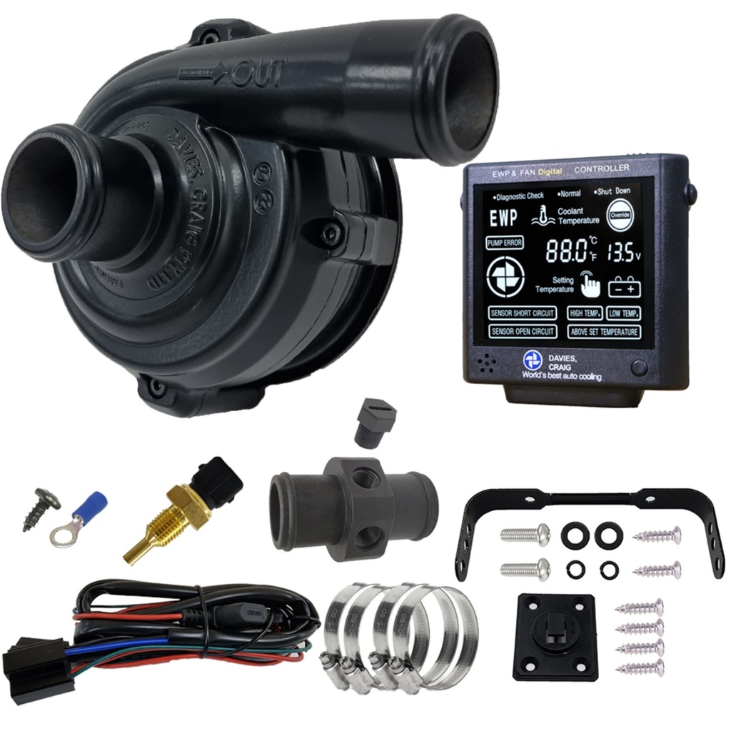 [DCP8919] Davies Craig EWP80 Alloy Electric Water Pump & Digital Controller Combo