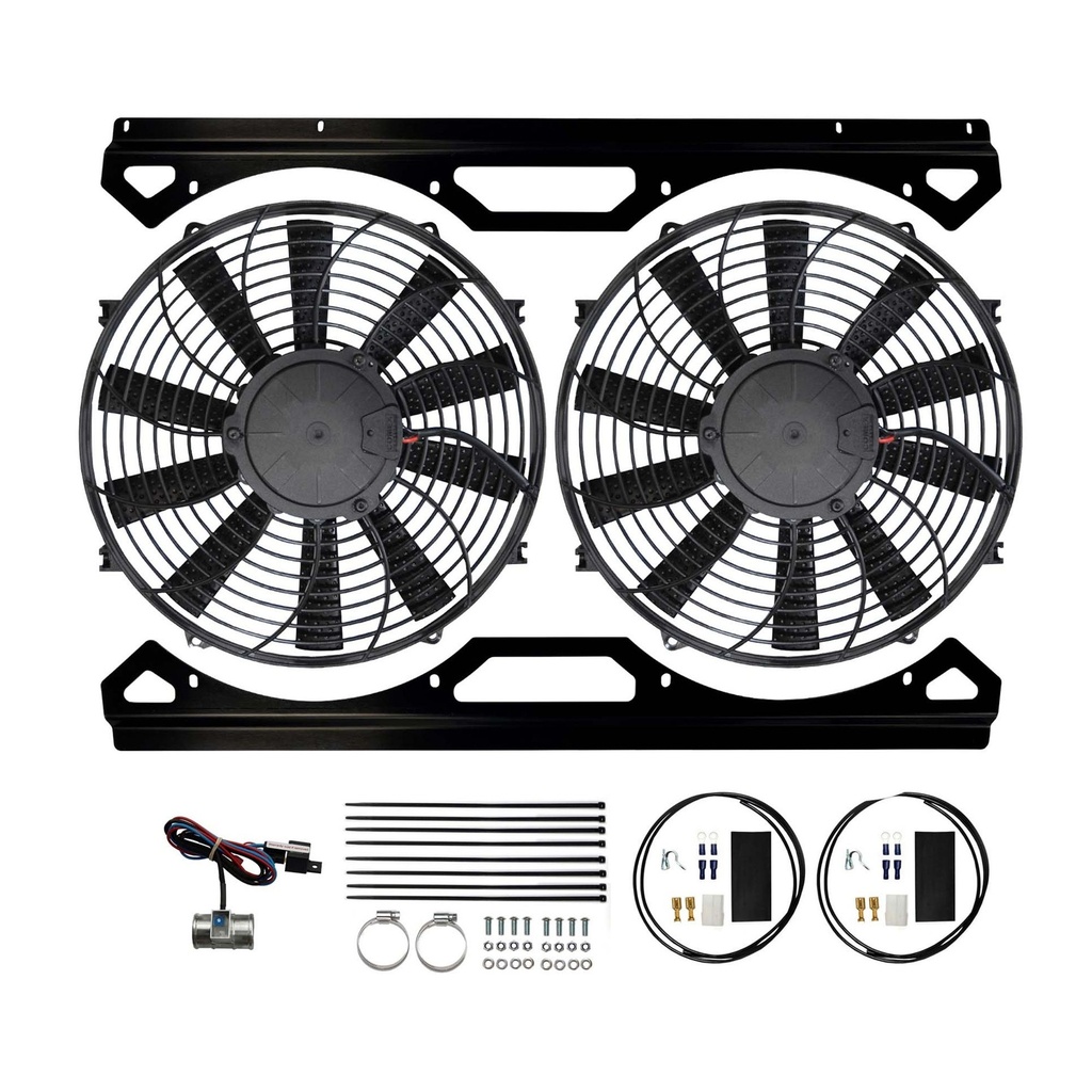 Revotec Retrofit Cooling Fan Kit - Range Rover 1985-93