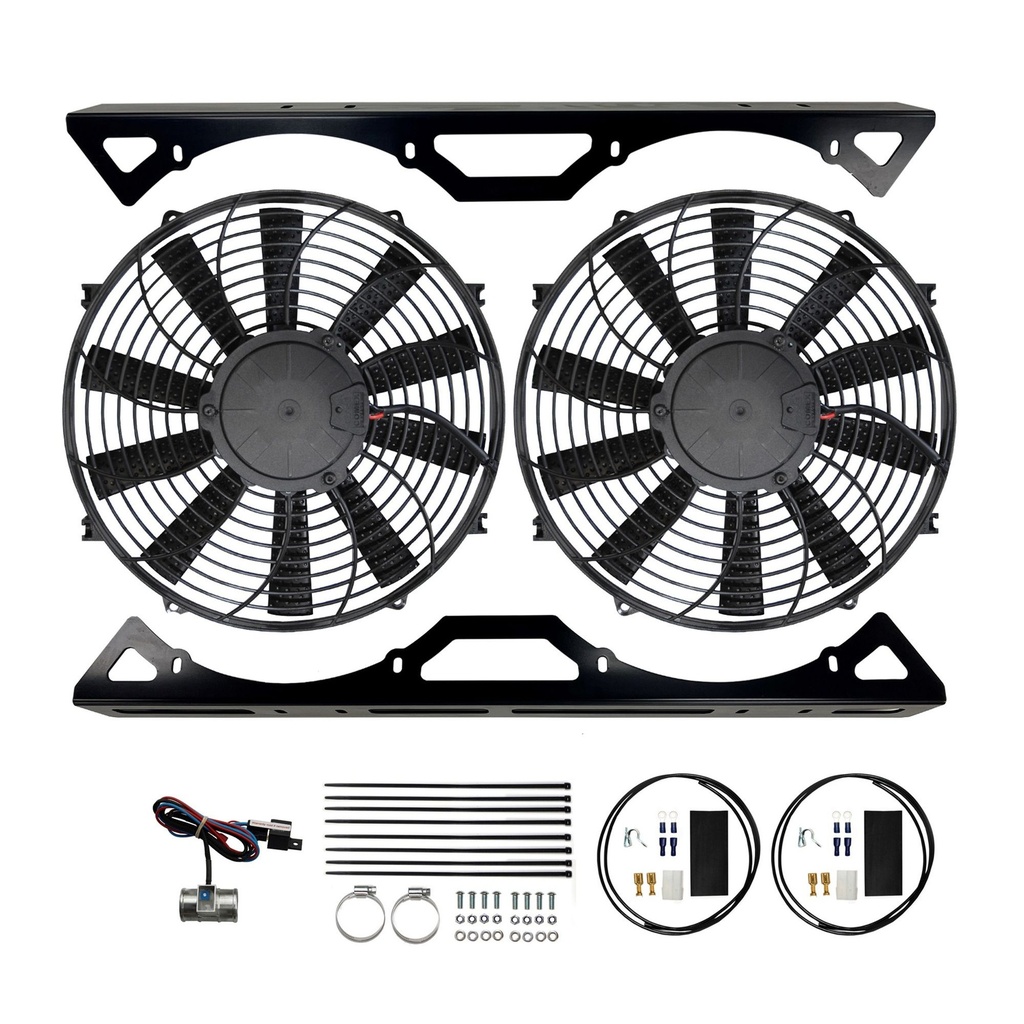 [GLOB-RR-CLA69-85] Revotec Retrofit Cooling Fan Kit - Range Rover 1969-85