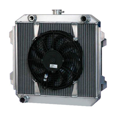 Radtec Alloy Radiator To Fit Ford Capri 2.8 Injection (Fan Not Included)