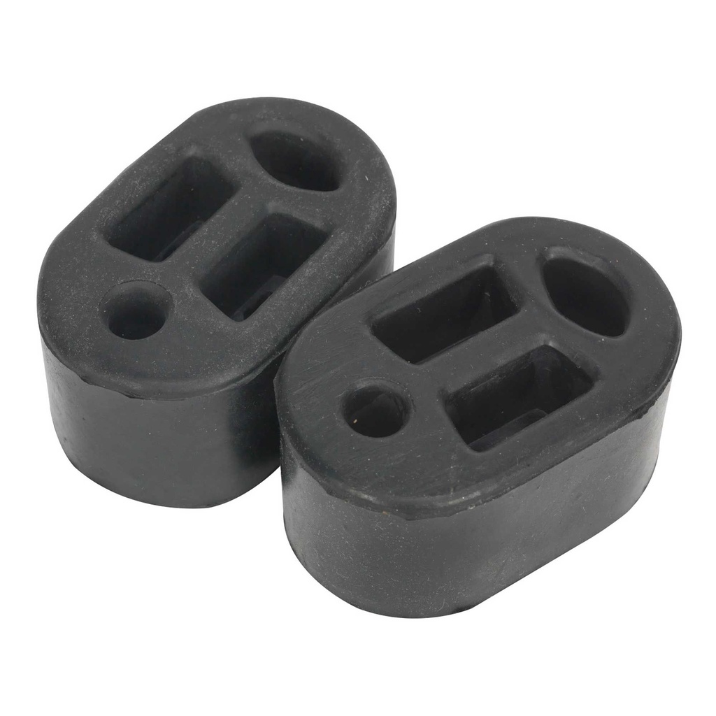 [SEAEX01] Sealey Exhaust Mounting Rubbers L70 x D45 x H37 (Pack of 2) - EX01